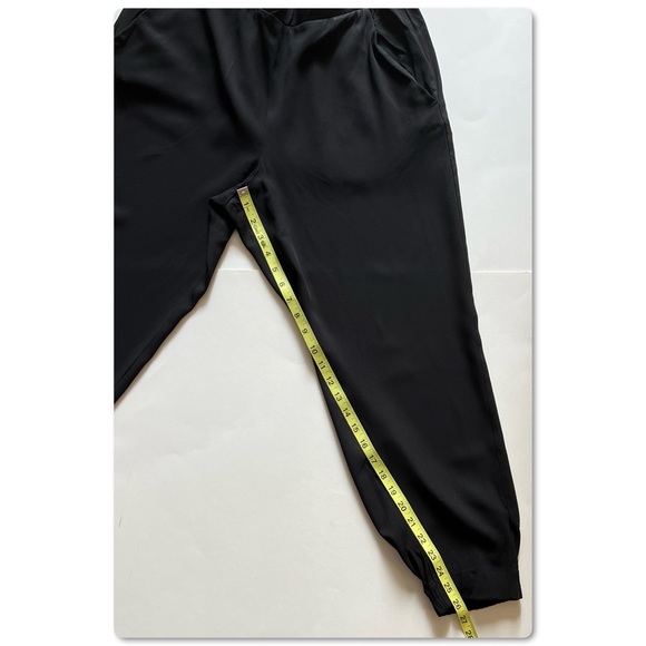 COS Pull On Pants Jogger Style Elastic Waistband Black Dress Pants Size 8 - Picture 14 of 14